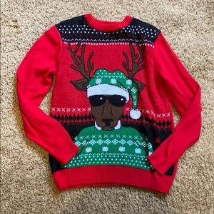 Funny Christmas Sweater - Kids Large